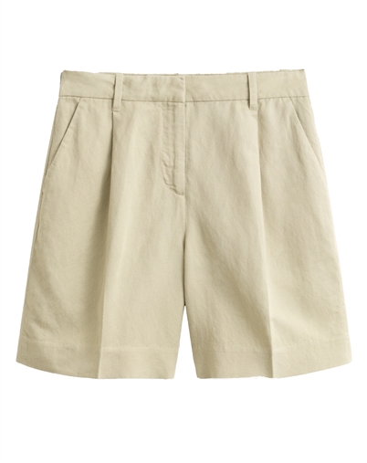 Gant - Linen Blend Shorts - Oat Beige